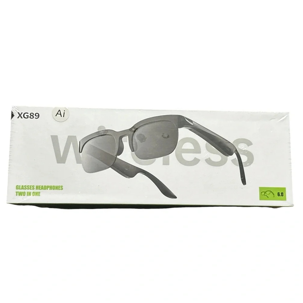 Wireless Sunglasses Headphones XG89 - Unopened Box